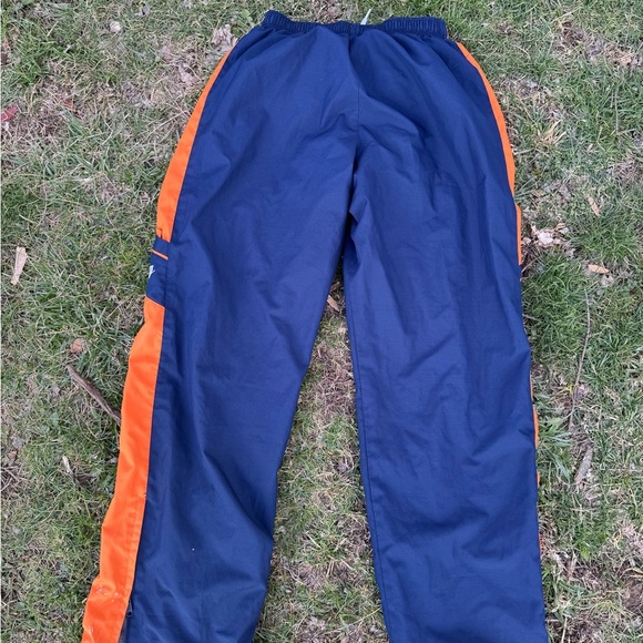 Nike Navy and Orange Track Pants - Picture 2 of 3
